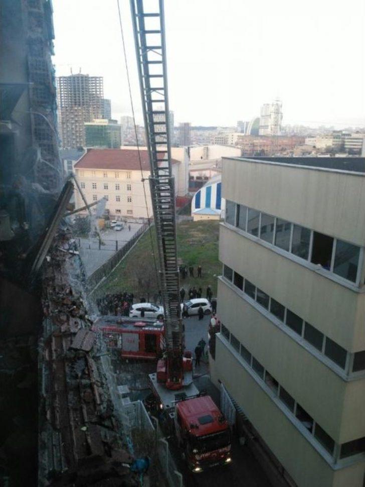 Bağcılar’daki Tekstil Fabrikası Yangını Havadan Görüntülendi G4