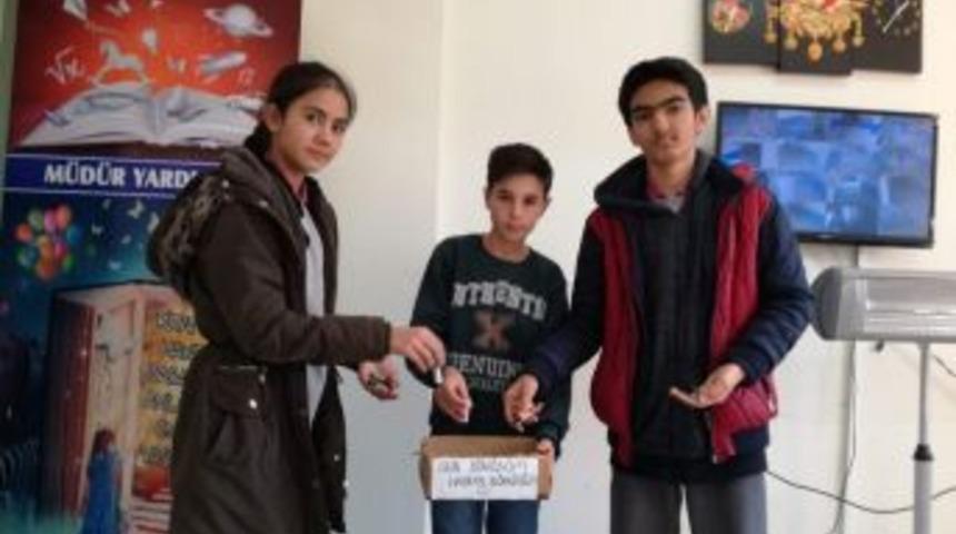 &Ccedil;avdarhisar Ortaokulu&rsquo;nda Atık Pil Toplama Kampanyası