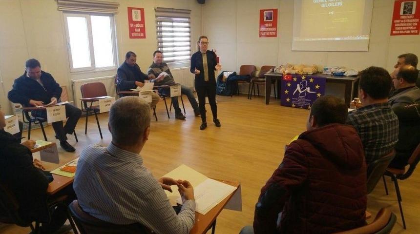 Meriç Belediyeler Birliği’ne İlk Yardım Eğitimi