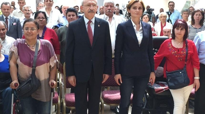 Chp Lideri Kılı&ccedil;daroğlu Engellilerle Bir Araya Geldi