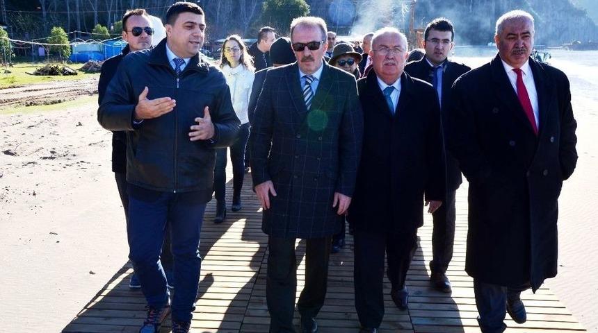 Bü Rektörü Uzun Güzelcehisar Projesini İnceledi