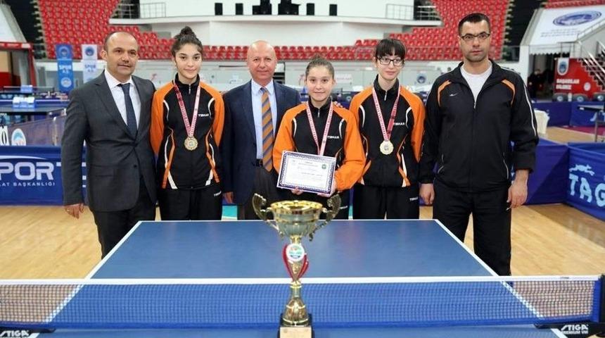 Kocasinan’ın Masa Tenisi Takımı Birinci Devreyi Lider Tamamladı