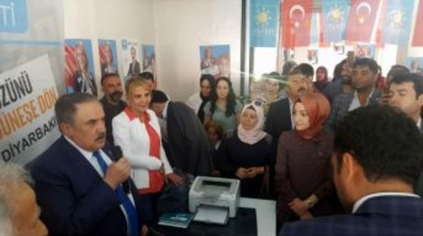 Ensarioğlu Bismil’de Seçim Bürosu Açtı