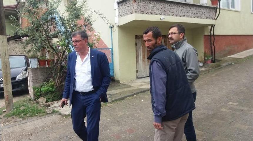 Başkan Duymuş Alt Yapı &Ccedil;alışmaları Yerinde İnceledi