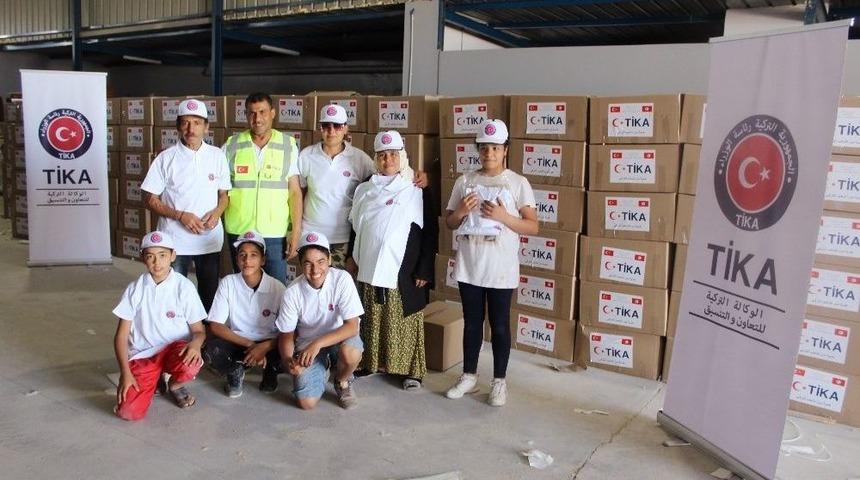 Tika&rsquo;dan Tunus&rsquo;ta Bin 500 Aileye Gıda Yardımı