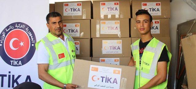 Tika’dan Tunus’ta Bin 500 Aileye Gıda Yardımı