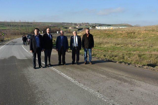 Tekirdağ’da Yol Yapım Çalışmaları Devam Ediyor