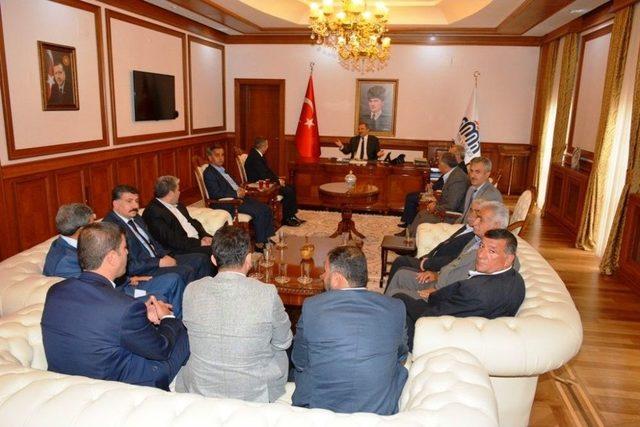 Mtb Yönetiminden Vali Kaban’a Ziyaret 1