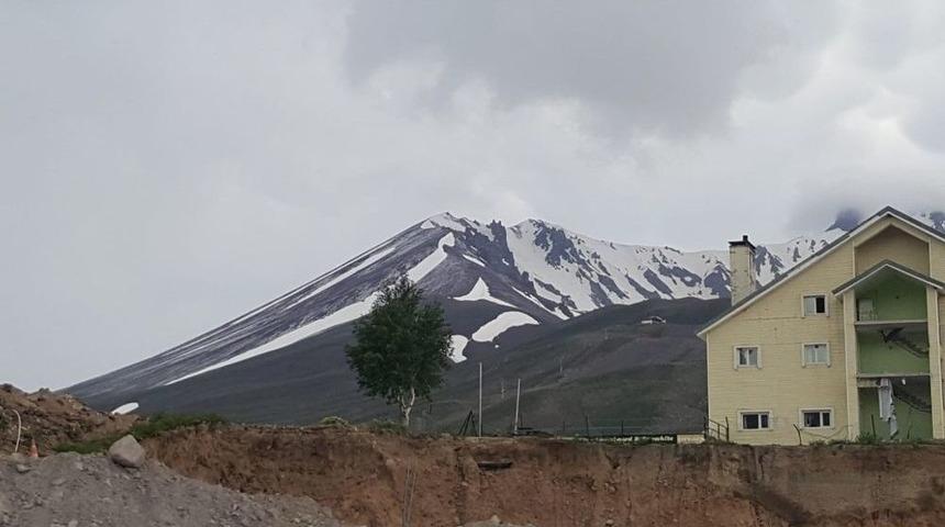 Erciyes&rsquo;e &rsquo;haziran&rsquo; Karı