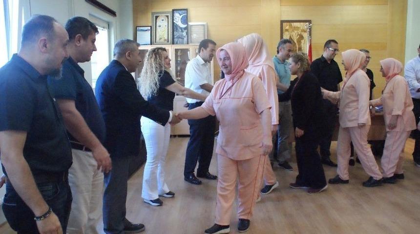 Sd&uuml; Hastanesi&rsquo;nde Erken Bayramlaşma