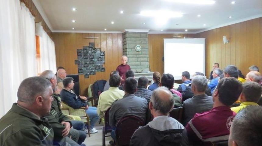 Biga&rsquo;da Yangın Eğitim Semineri Verildi