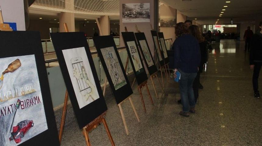 Hastanede Bağımlılık Sergisi