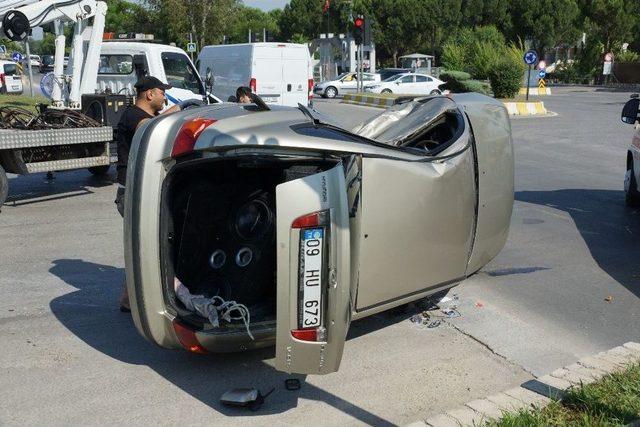 Aydın’da Trafik Kazası; 3 Yaralı