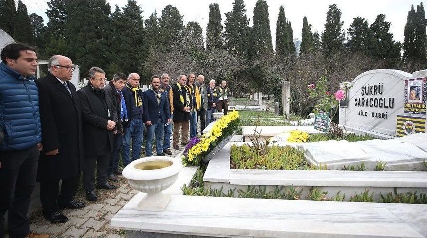 Ş&uuml;kr&uuml; Saracoğlu Kabri Başında Anıldı