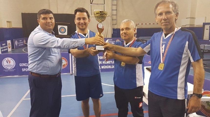 Osmaniye&rsquo;de Masa Tenisi Şampiyonası Sona Erdi