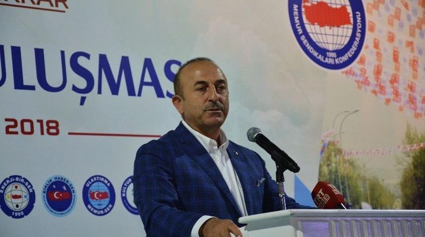 Bakan Çavuşoğlu: "fetö, Benim Bakanlığımı Da Tahrip Etti"