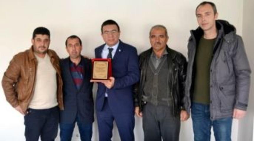 Muhtarlardan Medaş Genel M&uuml;d&uuml;rl&uuml;ğ&uuml;ne Ziyaret