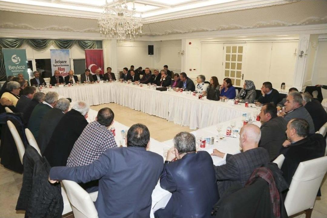 Başkan &Ccedil;elikbilek Muhtarlarla Hizmetleri İstişare Etti