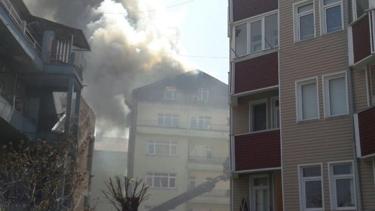 Amasra&rsquo;da Korkutan Yangın