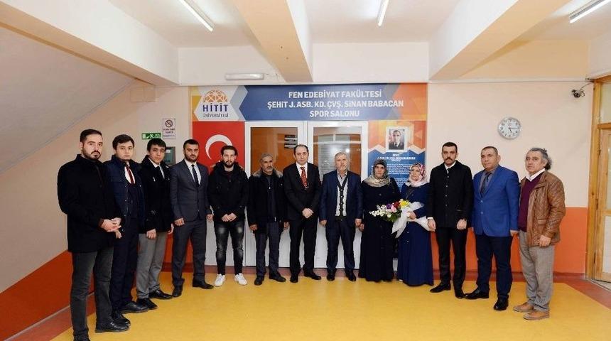 Şehit Astsubaya Mezun Olduğu &Uuml;niversiteden Vefa