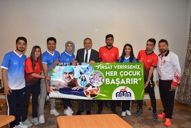 Başarılı Sporculardan Vali Kaban’a Ziyaret 2