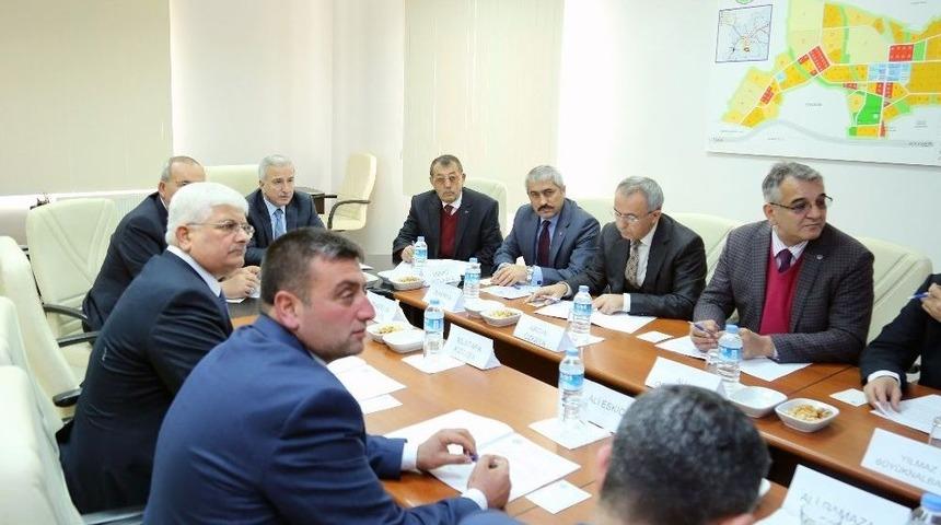İncesu Osb M&uuml;teşebbis Teşekk&uuml;l Heyeti Vali Kam&ccedil;ı Başkanlığında Toplandı