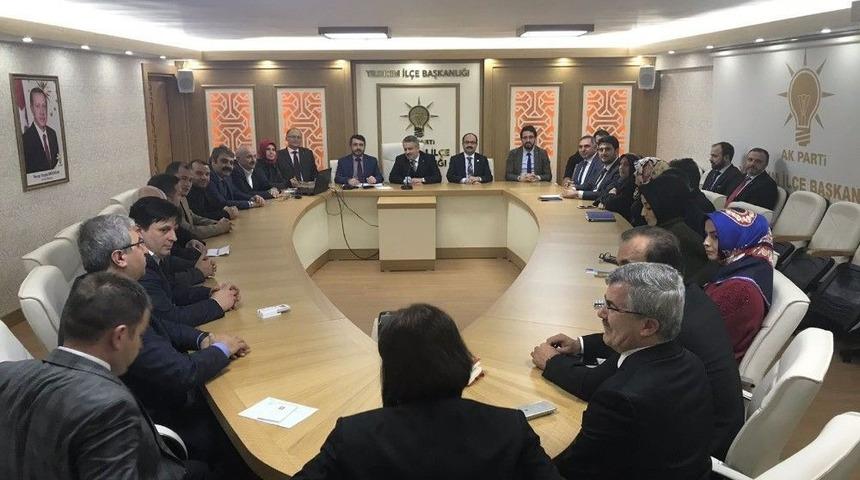 Salman&rsquo;dan İl&ccedil;e Teşkilatlarına Ziyaret