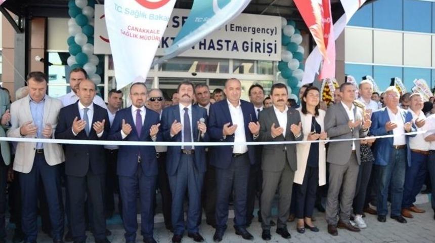 Biga Devlet Hastanesi T&ouml;renle A&ccedil;ıldı