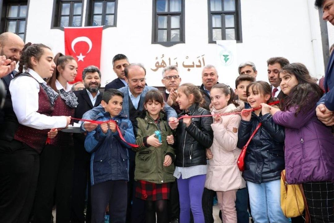 Tarihi Mehmet Ağa Konağı Kapılarını &Ccedil;ocuklara A&ccedil;tı