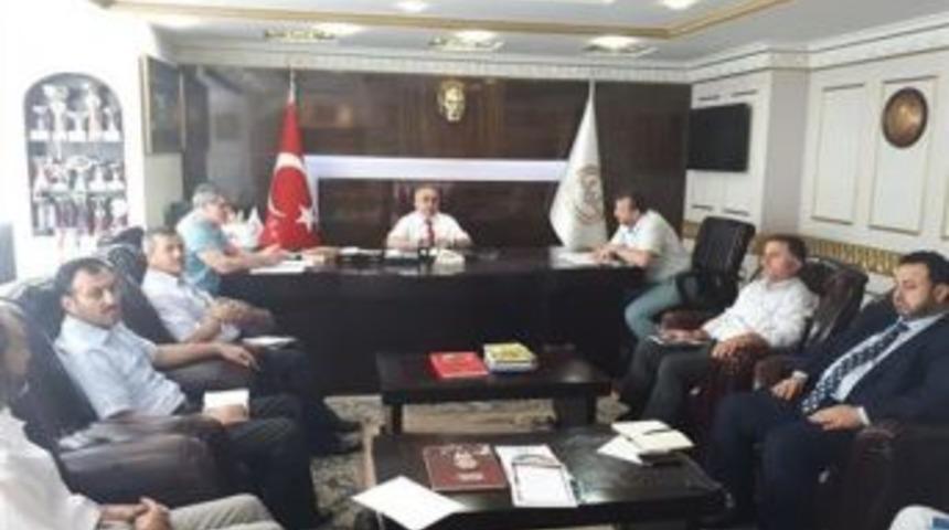 Haziran Ayı İl&ccedil;e M&uuml;ft&uuml;leri Toplantısı Yapıldı