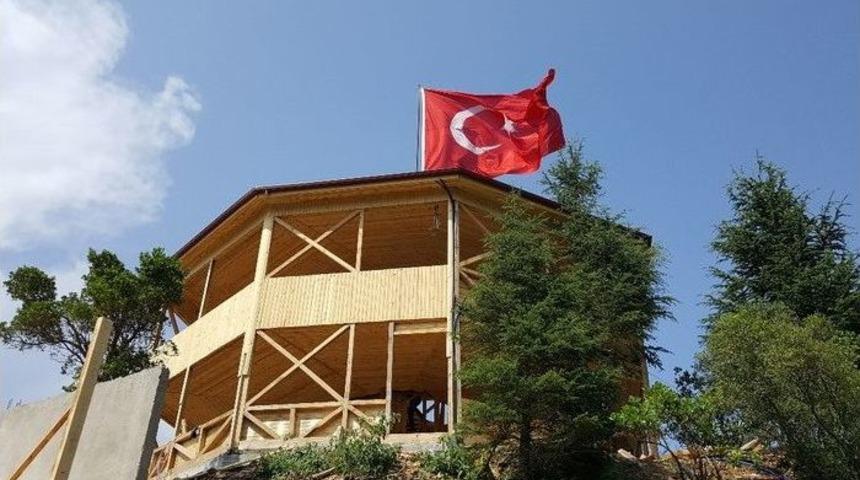 G&ouml;lyaka&rsquo;da Toptepe Mesire Alanı Yenileniyor