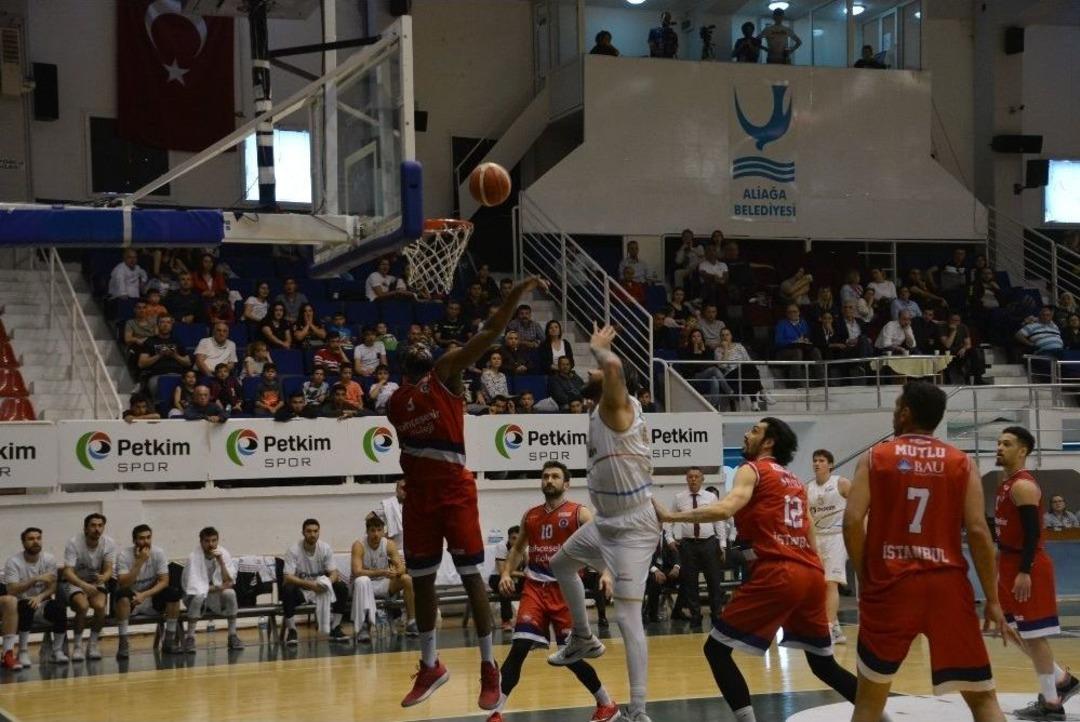 T&uuml;rkiye Basketbol 1. Ligi: Petkimspor: 65 - Bah&ccedil;eşehir Koleji: 90