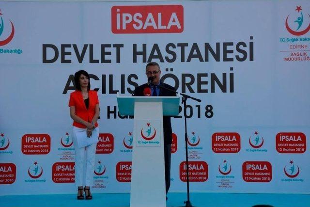 İpsala 30 Yataklı Devlet Hastanesi Hizmete Açıldı