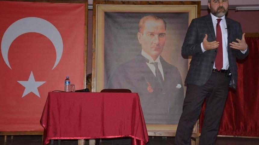 Başkan Erener G&ouml;rele Hasan Ali Y&uuml;cel Y&uuml;cel Ortaokulu &Ouml;ğrencilerinin Konuğu Oldu