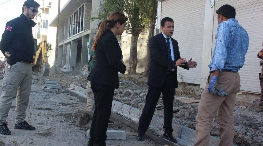 Bulanık&rsquo;ta Kaldırımlar Yenileniyor