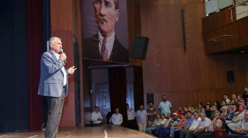 Başkan Karalar Belediye &Ccedil;alışanlarıyla Bayramlaştı