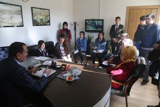 Öğrenci Meclisi Başkanından Silopi Belediyesine Ziyaret