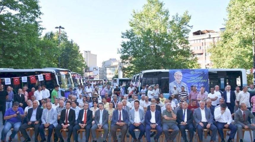 27 Yeni Otob&uuml;s Tekirdağlıların Hizmetine Sunuldu