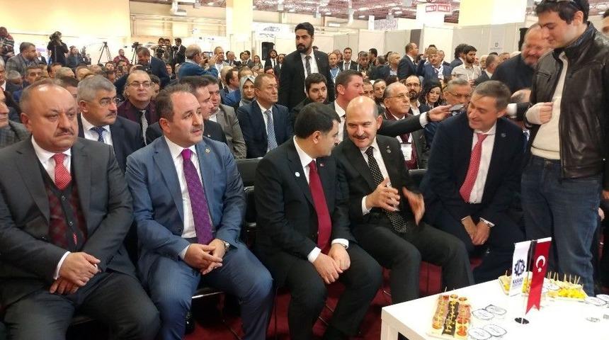 Kastamonu Sanayici Ve İş D&uuml;nyası Fuarı, İ&ccedil;işleri Bakanı Soylu&rsquo;nun Da Katıldığı T&ouml;renle Kapılarını A&ccedil;tı