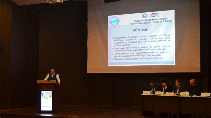 Uluslararası &Ouml;ğrenci Kongresinde 7 Aralık &Uuml;niversitesi Temsil Edildi