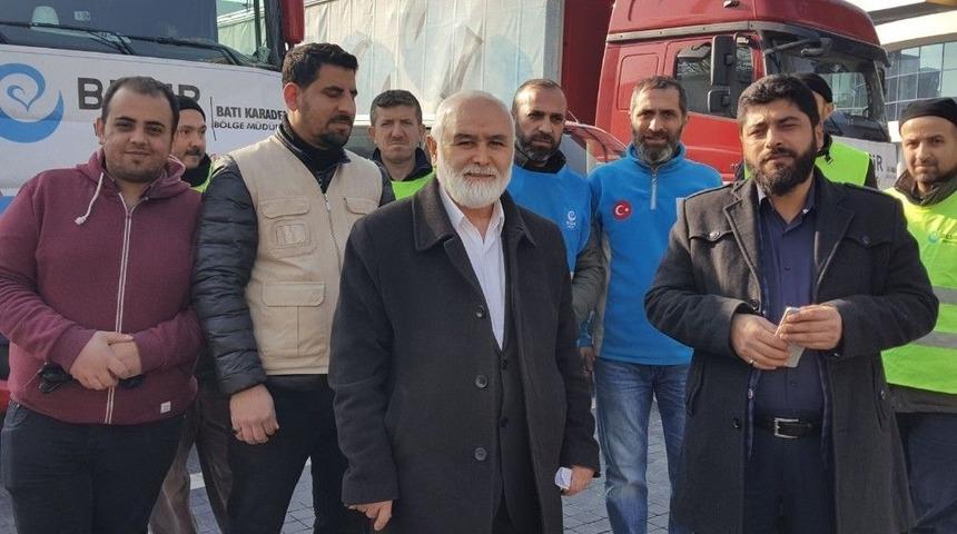 Beşir Derneğinden Suriye&rsquo;ye Yardım