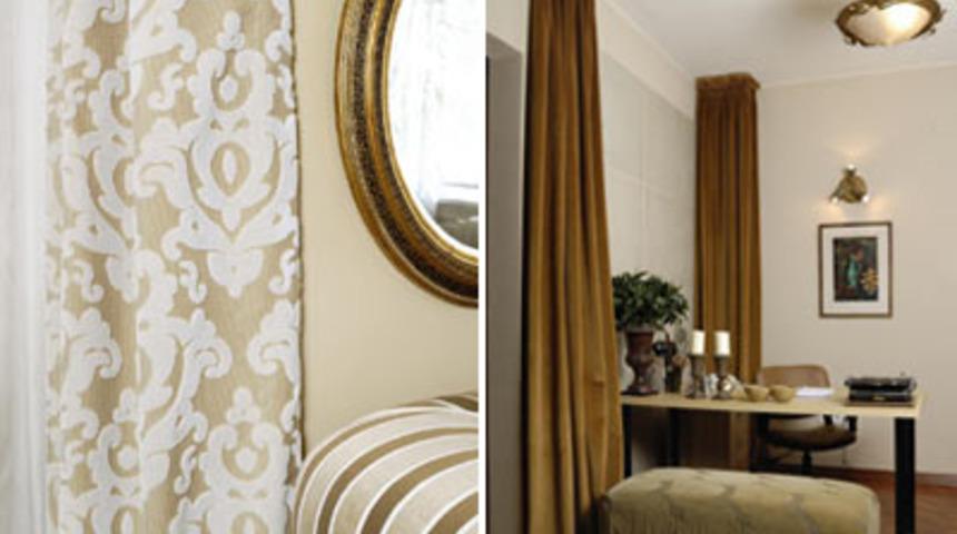 Kadife Perdeler Moda!