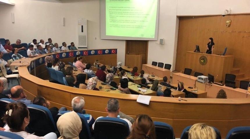 İş Sağlığı Ve G&uuml;venliği Eğitimine Yoğun Katılım