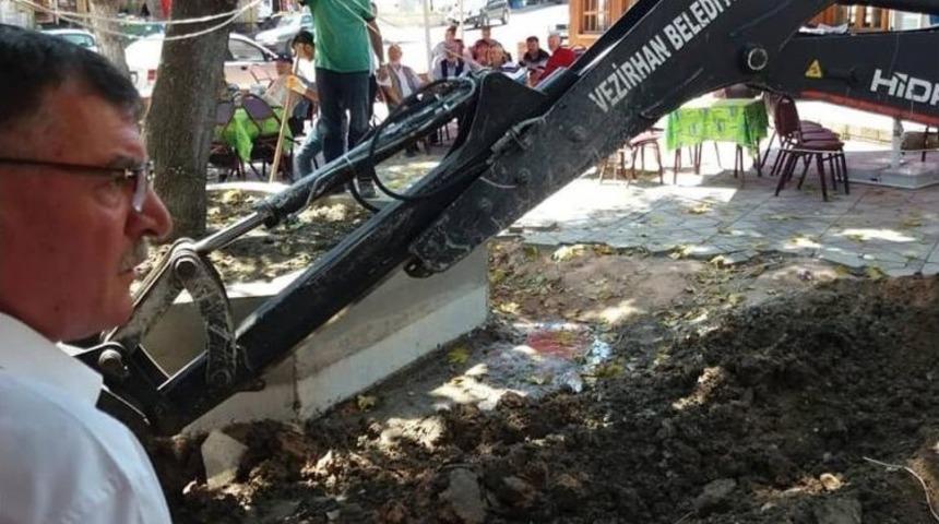 Başkan Duymuş, &Ccedil;alışmaları Yerinde İnceledi