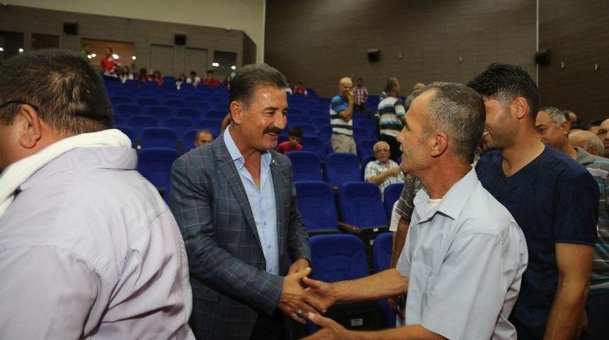 Başkan Tuna, Personeliyle Bayramlaştı