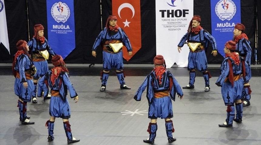 Halk Oyunları Yarışmasında Muğla&rsquo;ya 3 Birincilik