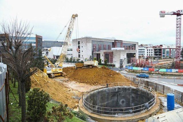 Sultanbeyli’de Metro Çalışmaları Sürüyor