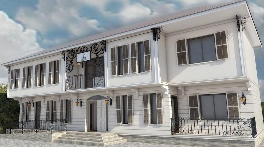 Eşme&rsquo;nin 700 Yıllık Tarihine Uygun Mahalle Konağı