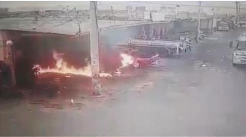 Isınmak İsteyen &Ccedil;ocuk Alevler İ&ccedil;inde Kaldı