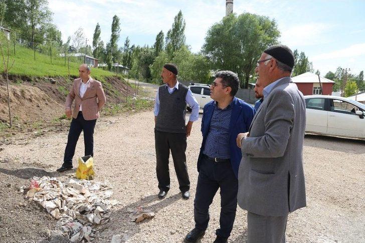 Varto Belediye Başkanı Çetin Yeni Mahallede İncelemelerde Bulundu G1